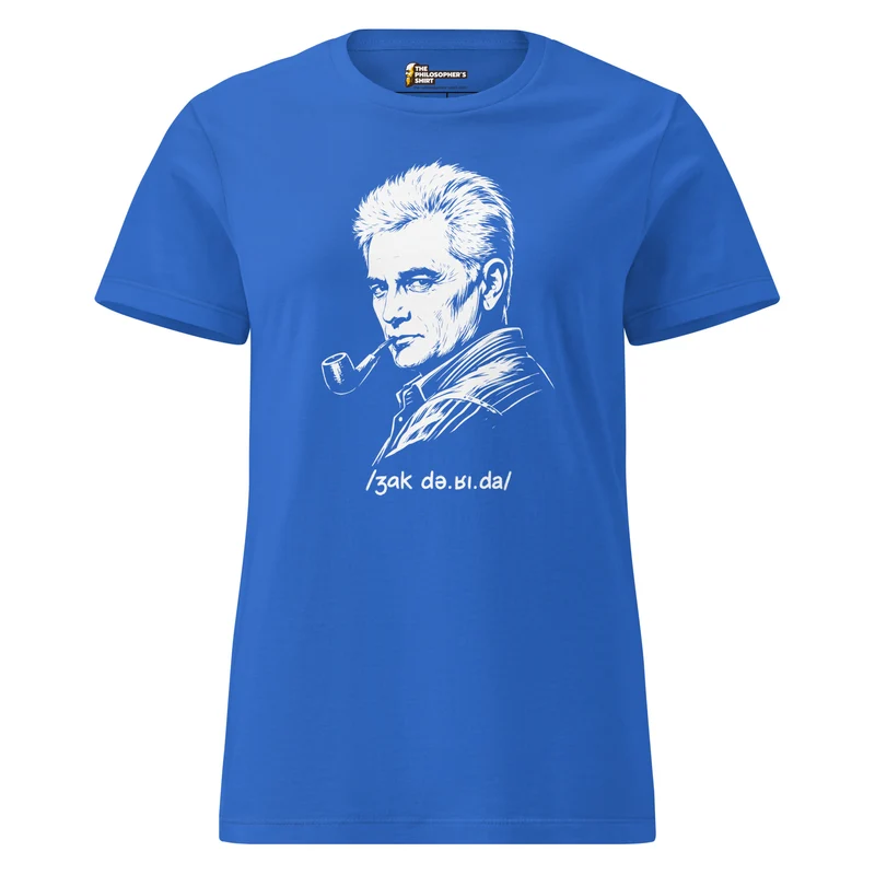 Jacques Derrida Portrait - Women’s T-shirt