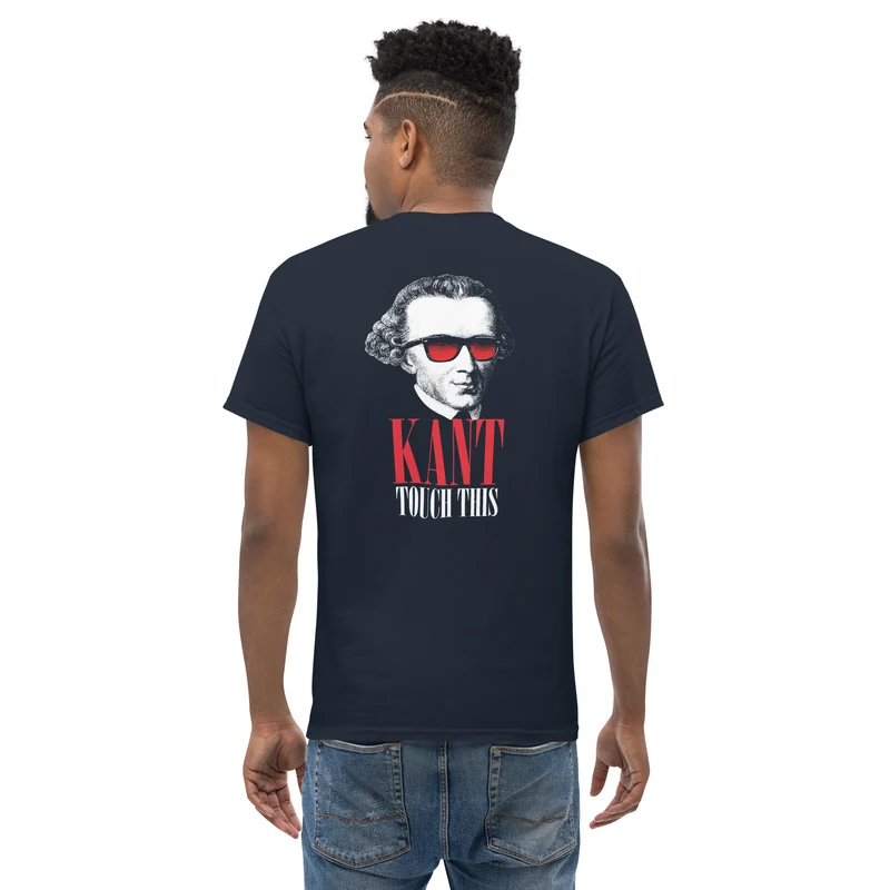 Kant touch this - Back Print - Unisex Classic T-Shirt