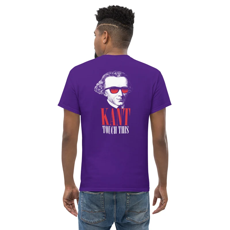 Kant touch this - Back Print - Unisex Classic T-Shirt