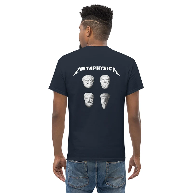 Metaphysica - The Four Wise Men - Back Print - Unisex Classic T-Shirt