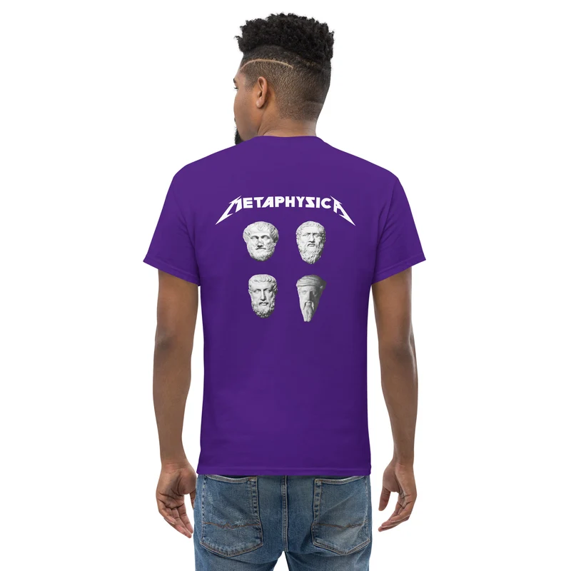 Metaphysica - The Four Wise Men - Back Print - Unisex Classic T-Shirt