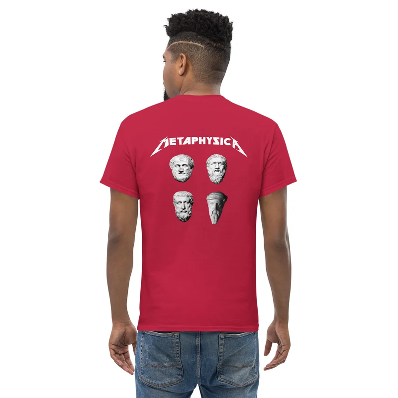 Metaphysica - The Four Wise Men - Back Print - Unisex Classic T-Shirt