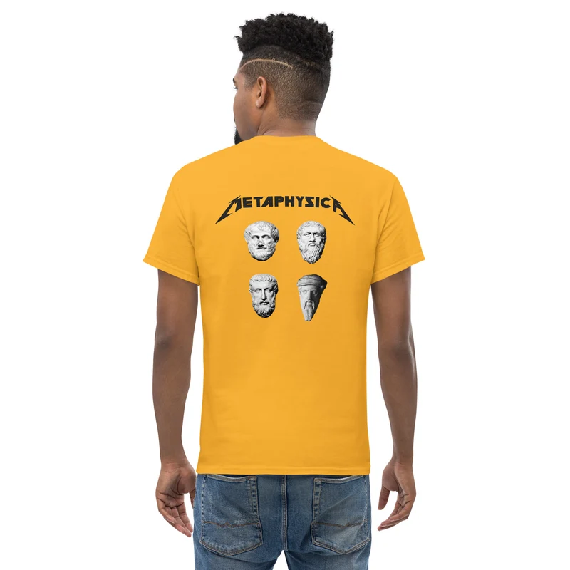 Metaphysica - The Four Wise Men - Back Print - Unisex Classic T-Shirt
