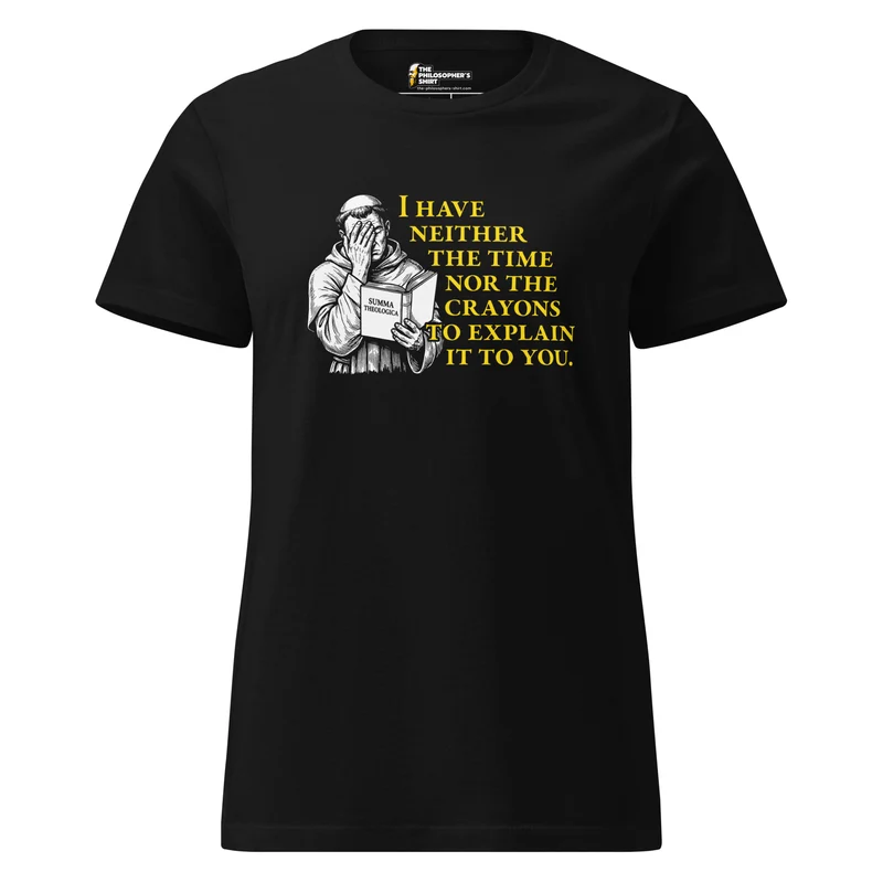 Thomas Aquinas Quote - Women’s T-shirt