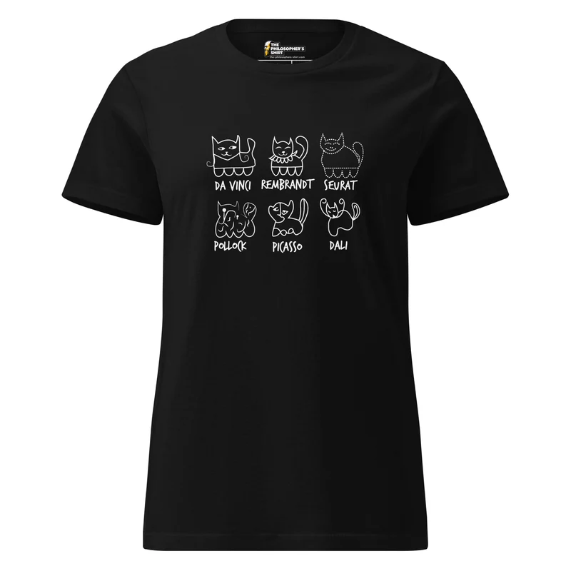 Cat by Artist - Women’s T-shirt
