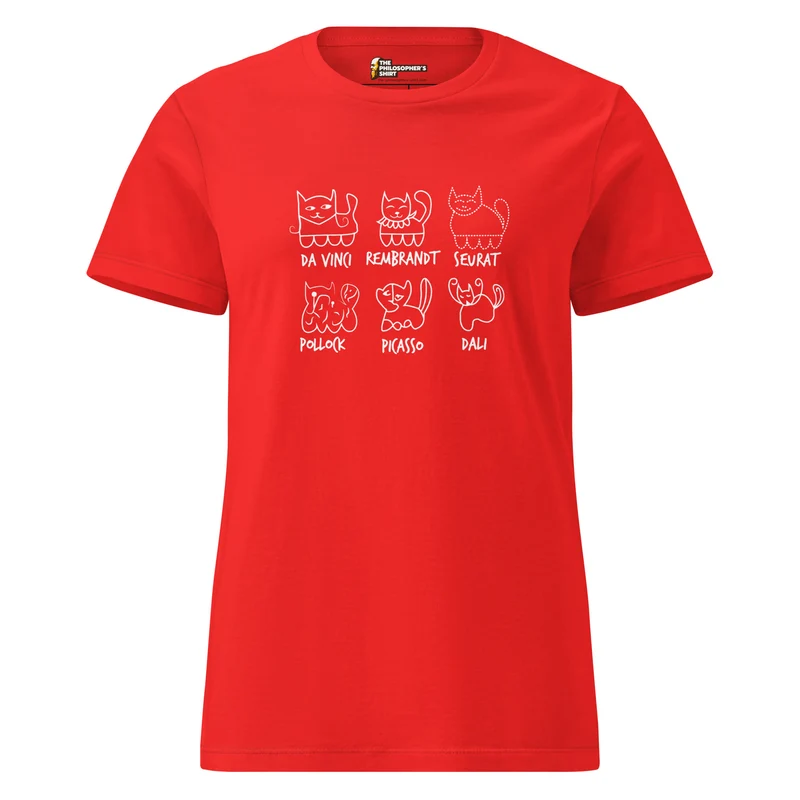 Cat by Artist - Women’s T-shirt