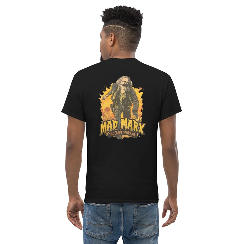 Mad Marx - The Class Warrior - Back Print - Unisex Classic T-Shirt