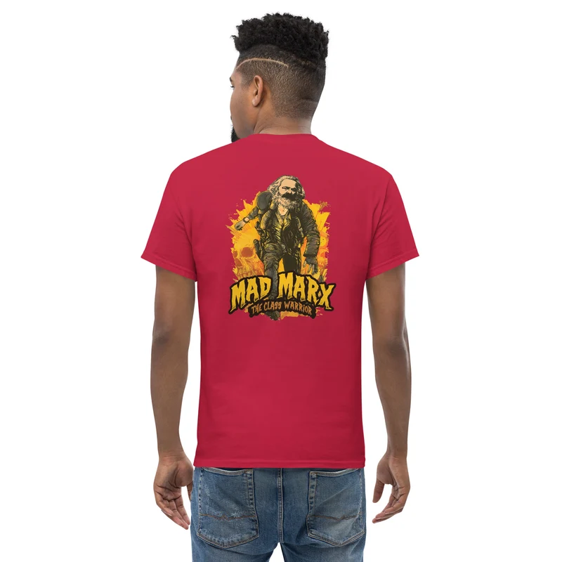 Mad Marx - The Class Warrior - Back Print - Unisex Classic T-Shirt