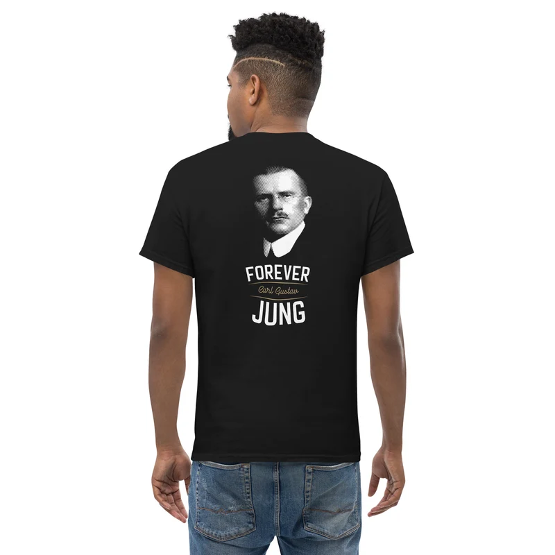 Forever Carl Gustav Jung - Back Print - Unisex Classic T-Shirt