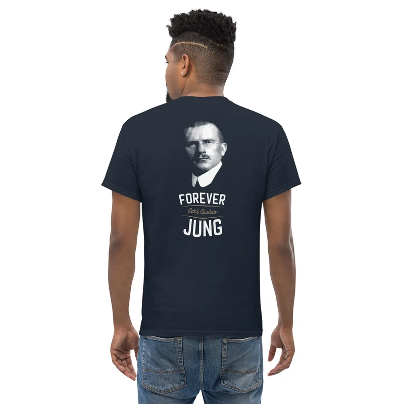 Forever Carl Gustav Jung - Back Print - Unisex Classic T-Shirt