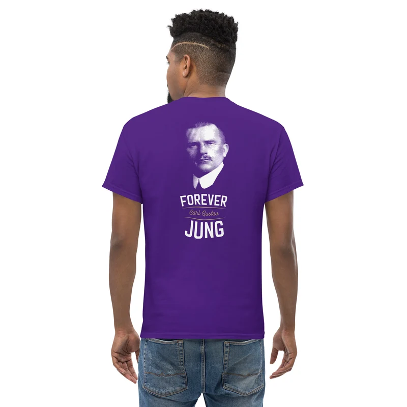 Forever Carl Gustav Jung - Back Print - Unisex Classic T-Shirt