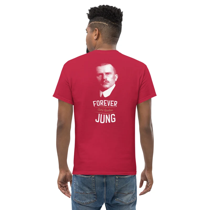 Forever Carl Gustav Jung - Back Print - Unisex Classic T-Shirt