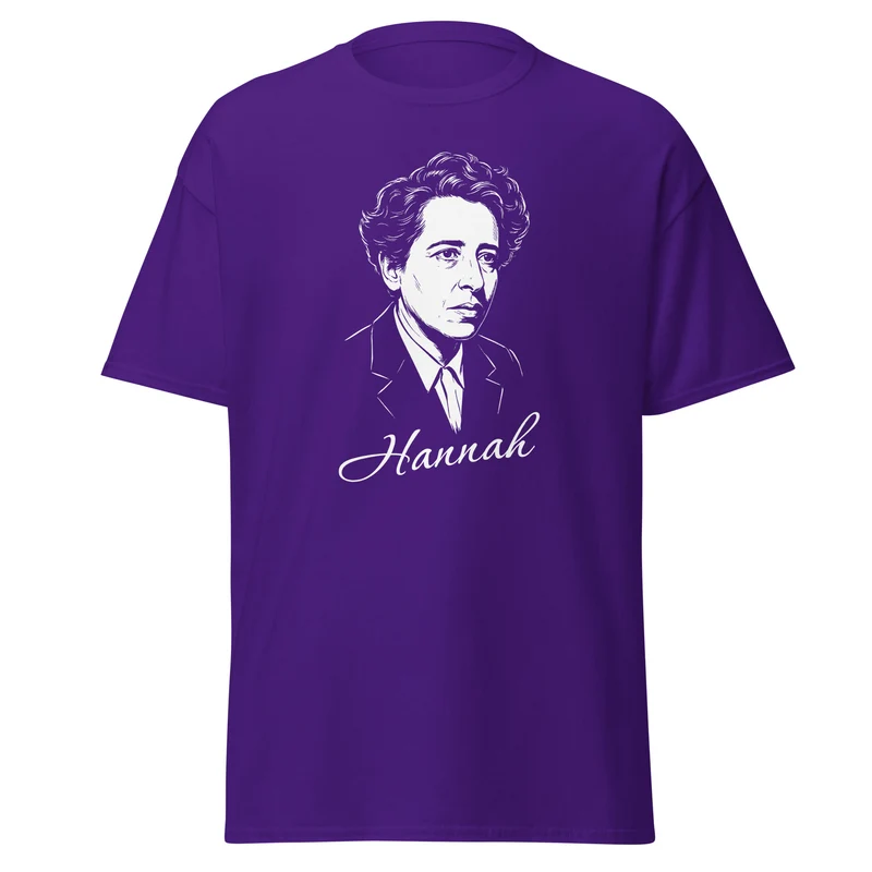 Hannah Arendt Portrait - Unisex Classic T-Shirt