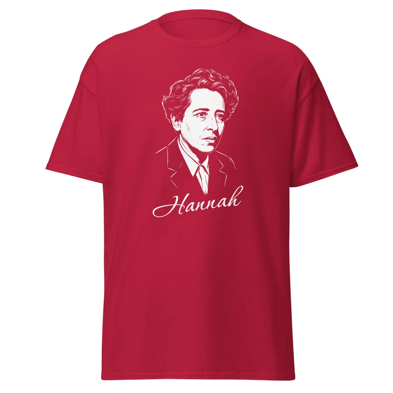 Hannah Arendt Portrait - Unisex Classic T-Shirt