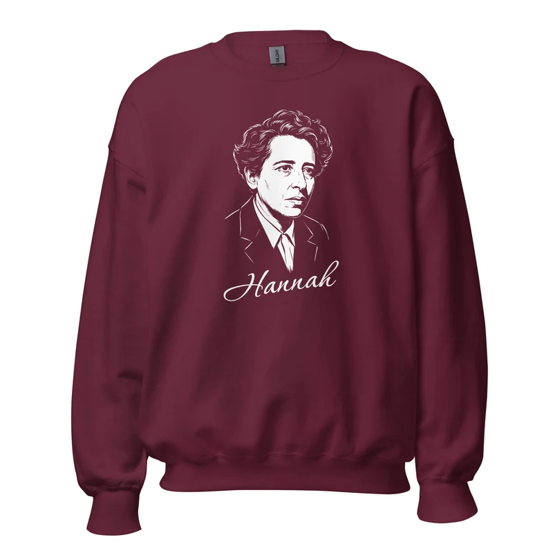 Hannah Arendt Portrait - Sweatshirt