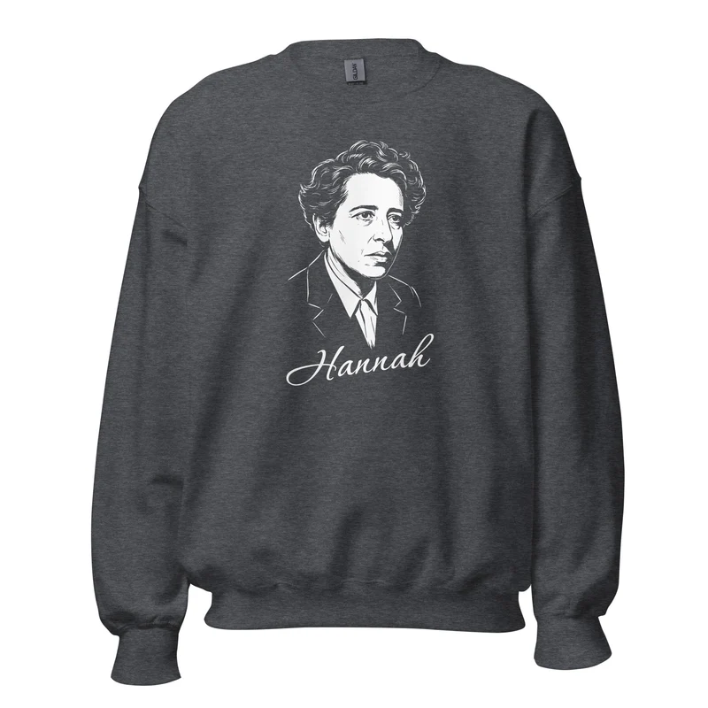 Hannah Arendt Portrait - Sweatshirt