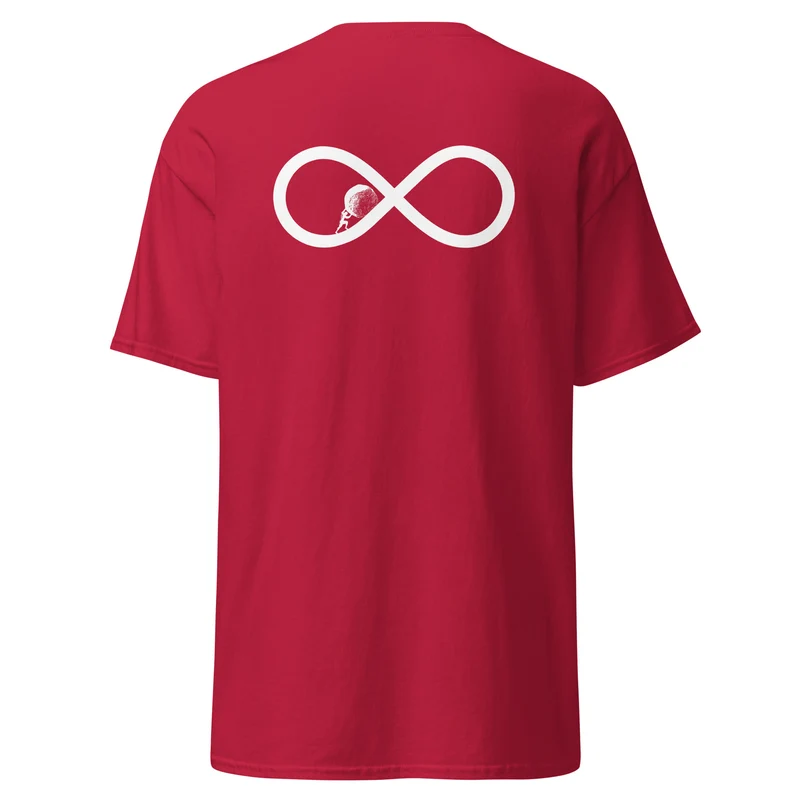 Sisyphus To Infinity - Back Print - Unisex Classic T-Shirt