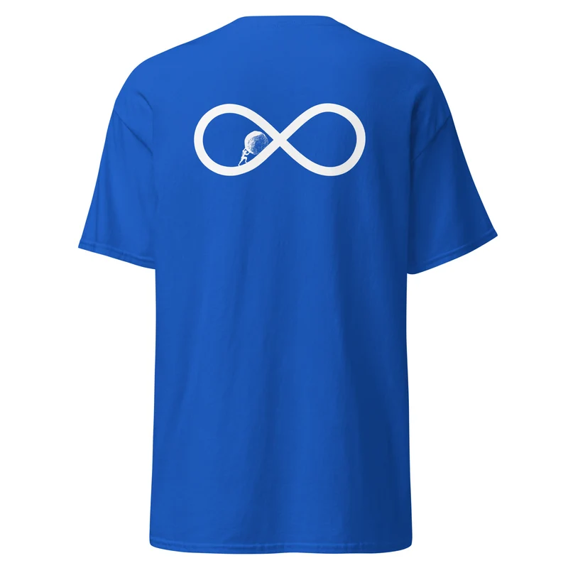 Sisyphus To Infinity - Back Print - Unisex Classic T-Shirt