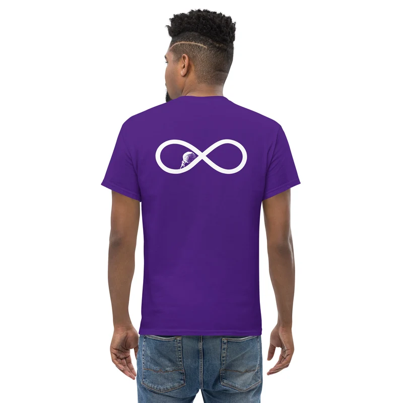Sisyphus To Infinity - Back Print - Unisex Classic T-Shirt