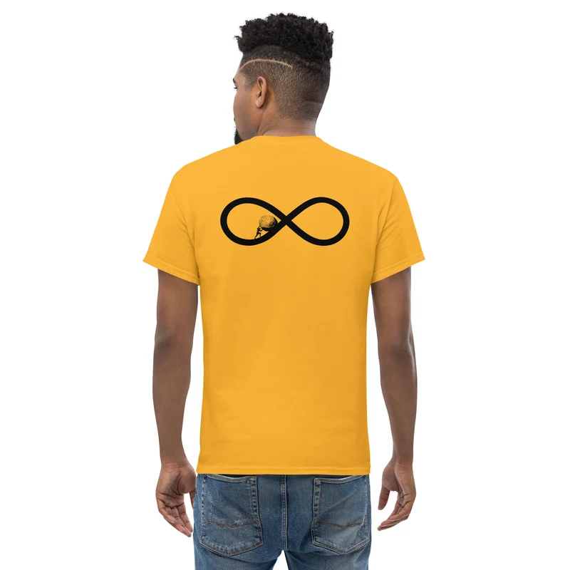Sisyphus To Infinity - Back Print - Unisex Classic T-Shirt