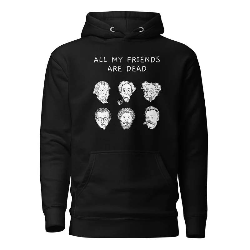 All my friends are dead - Premium Hoodie