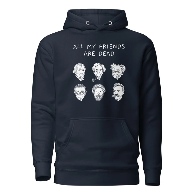 All my friends are dead - Premium Hoodie