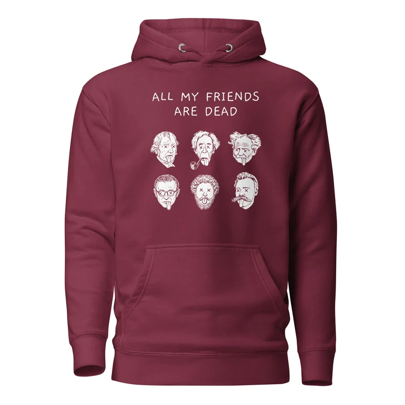 All my friends are dead - Premium Hoodie