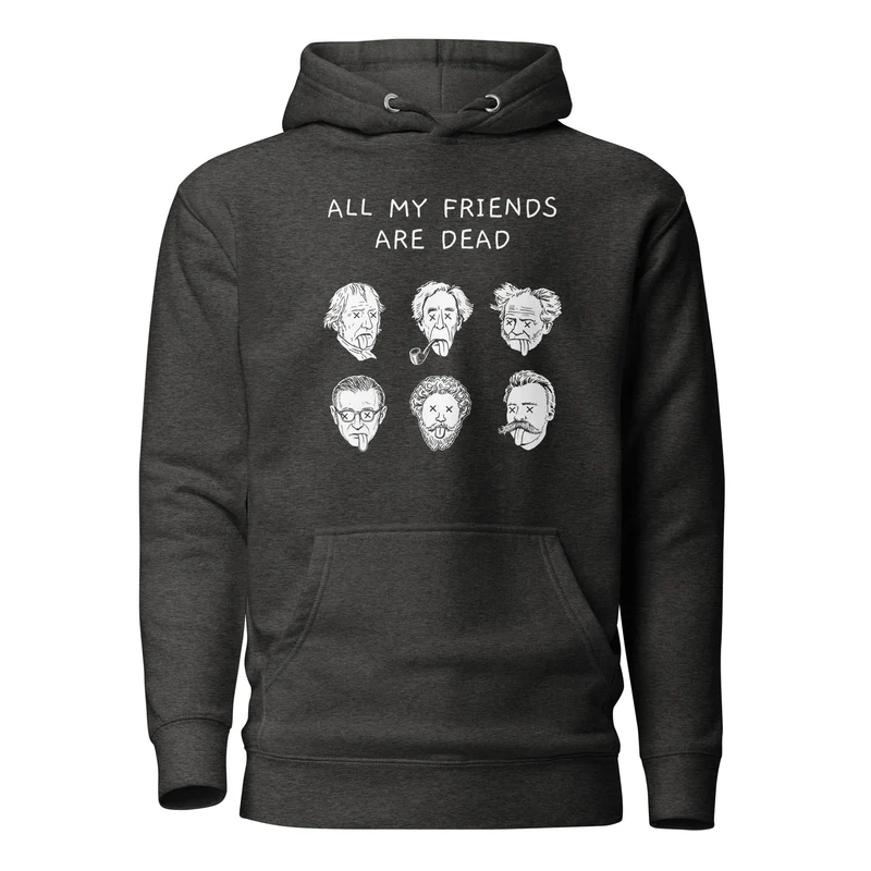 All my friends are dead - Premium Hoodie