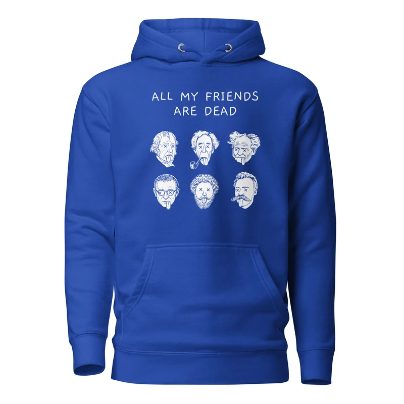 All my friends are dead - Premium Hoodie