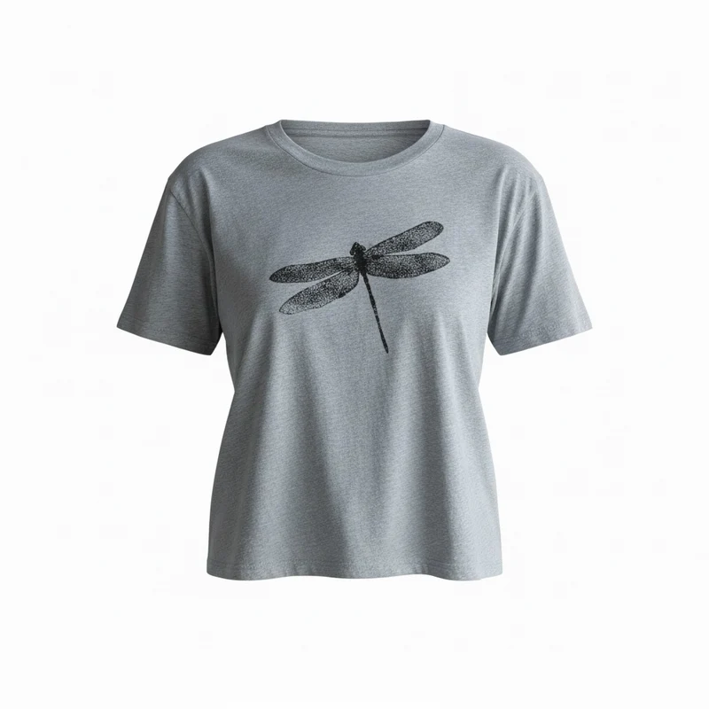 Libelle Damen T-Shirt Relaxed Fit – Heather Grey