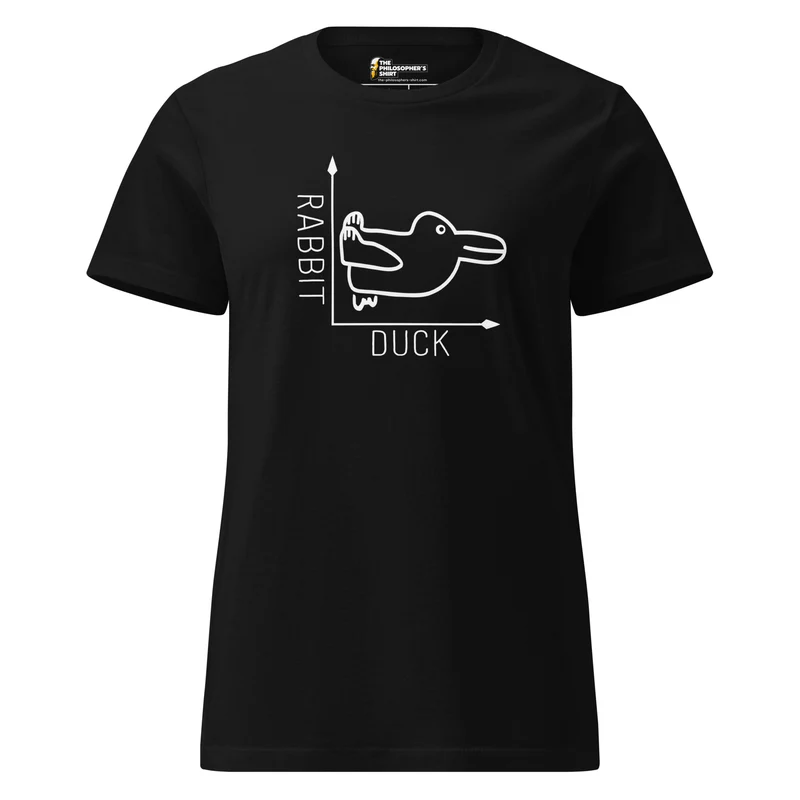 Rabbit-Duck Illusion - Duck Edition - Women’s T-shirt
