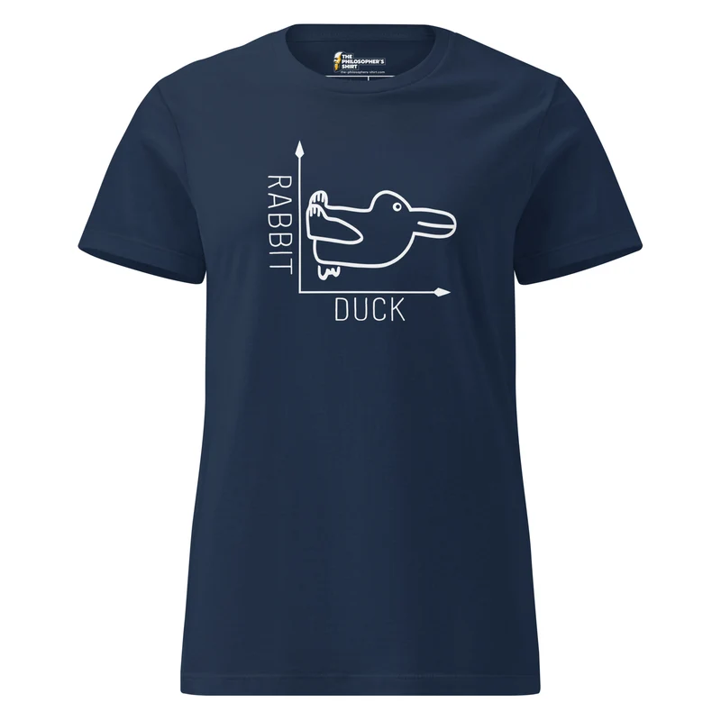 Rabbit-Duck Illusion - Duck Edition - Women’s T-shirt