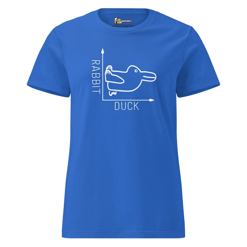 Rabbit-Duck Illusion - Duck Edition - Women’s T-shirt
