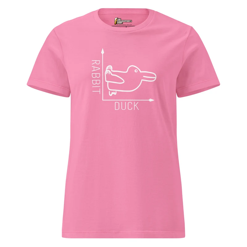 Rabbit-Duck Illusion - Duck Edition - Women’s T-shirt