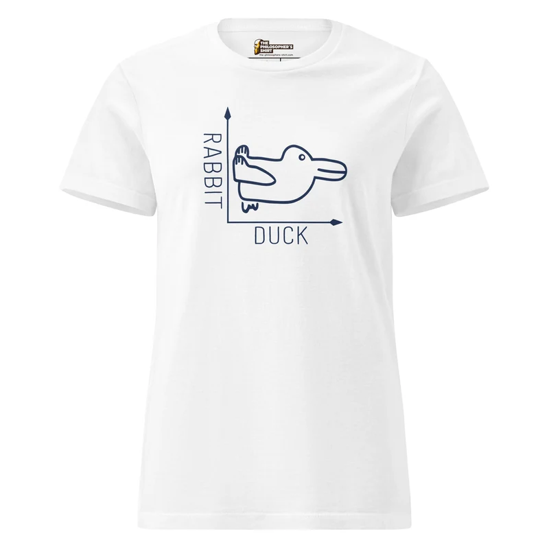Rabbit-Duck Illusion - Duck Edition - Women’s T-shirt