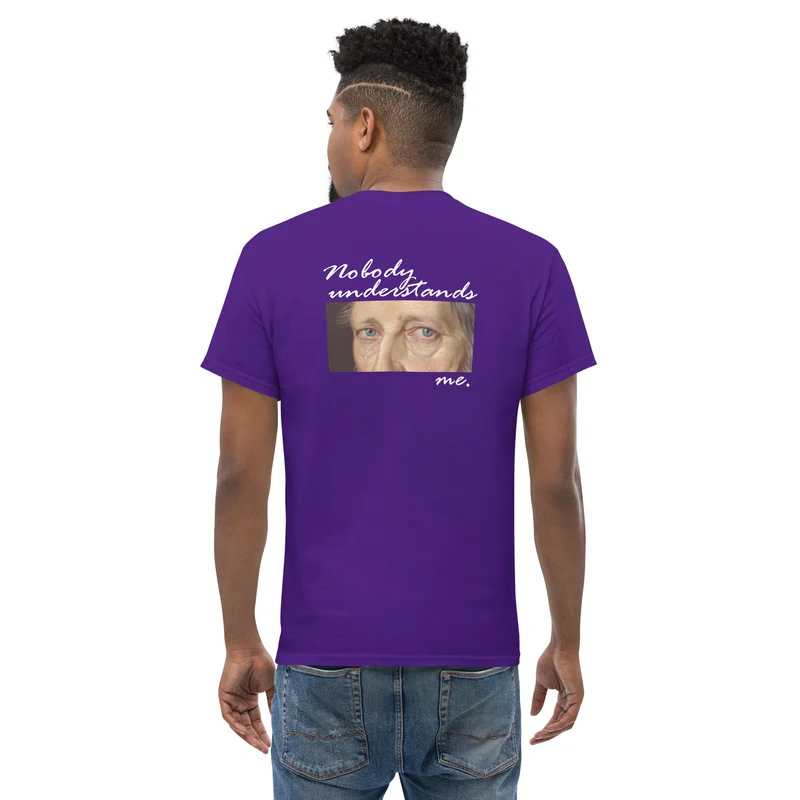 Nobody understands Hegel - Back Print - Unisex Classic T-Shirt