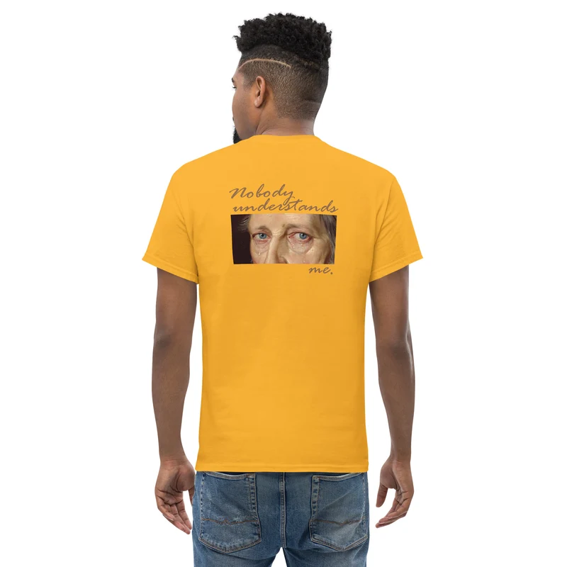 Nobody understands Hegel - Back Print - Unisex Classic T-Shirt