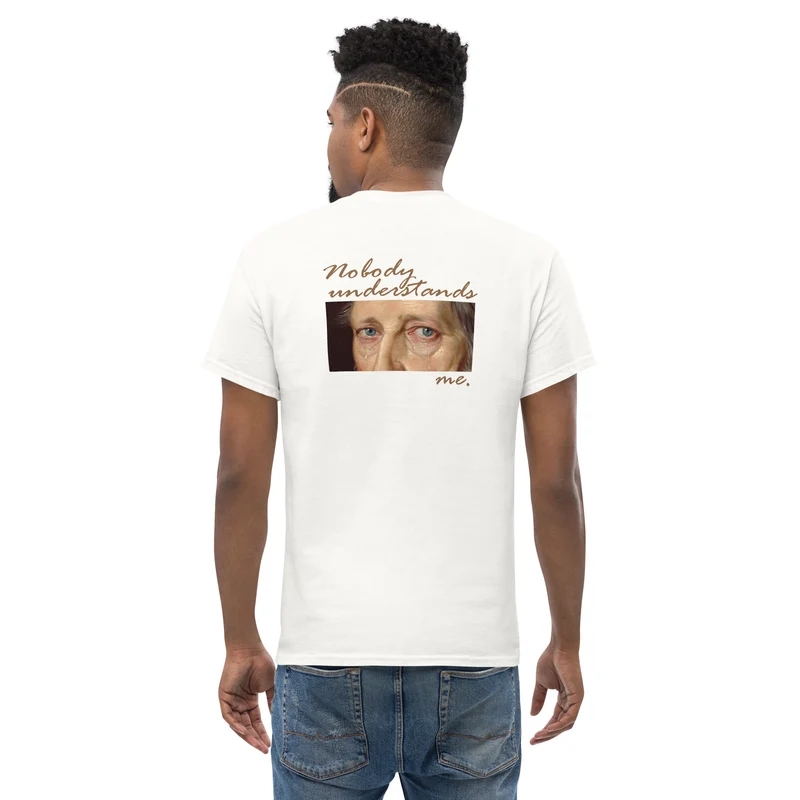 Nobody understands Hegel - Back Print - Unisex Classic T-Shirt
