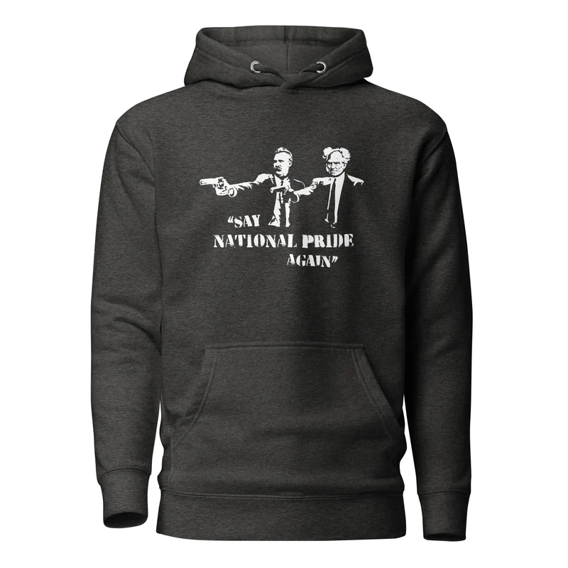 Philo Fiction: Nietzsche & Schopenhauer - Premium Hoodie