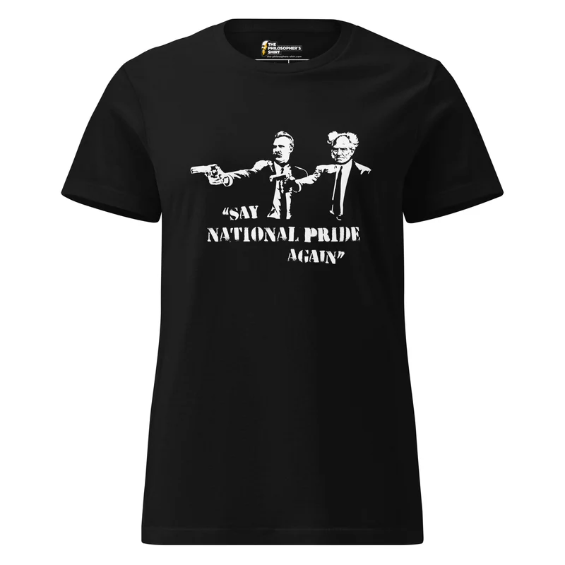 Philo Fiction: Nietzsche & Schopenhauer - Women’s T-shirt