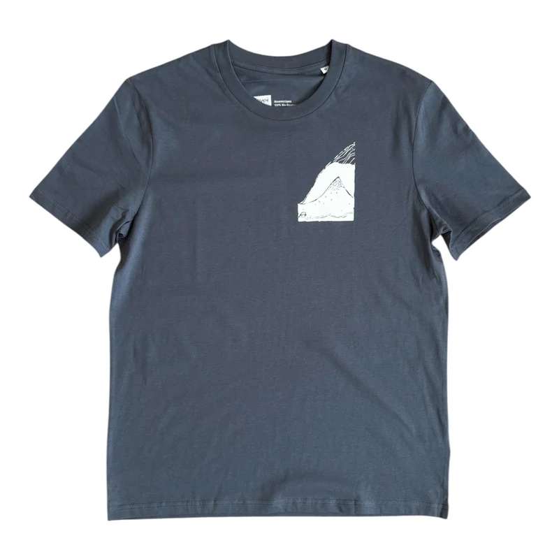 Bergpanorama Unisex T-Shirt – Blue Grey