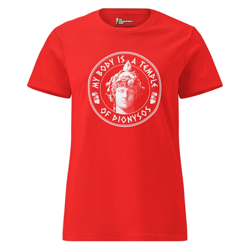 My Body Is A Temple Of Dionysos - Women’s T-shirt