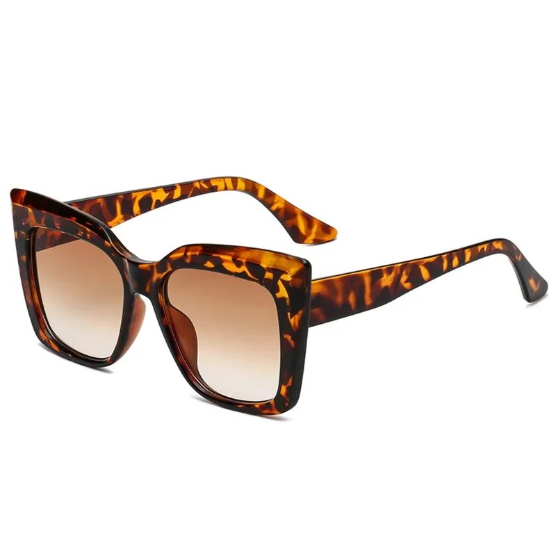 Oversized Square Cat-Eye Sunglasses