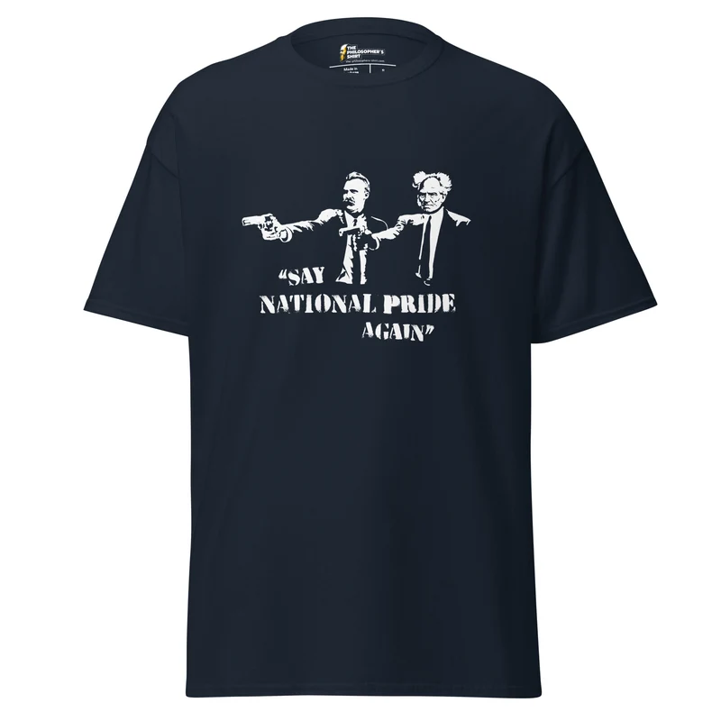 Philo Fiction: Nietzsche & Schopenhauer - Unisex Classic T-Shirt