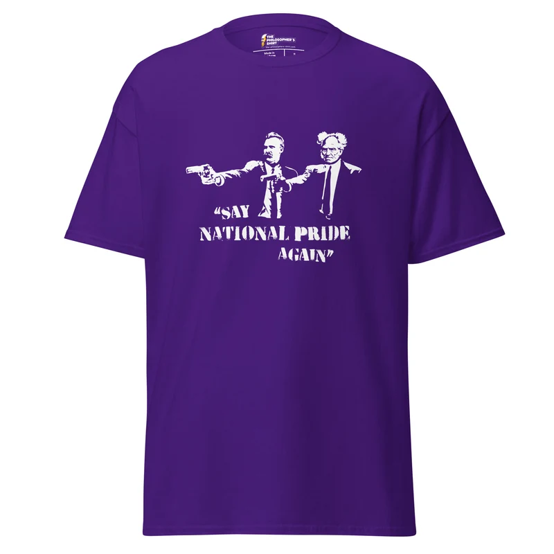 Philo Fiction: Nietzsche & Schopenhauer - Unisex Classic T-Shirt