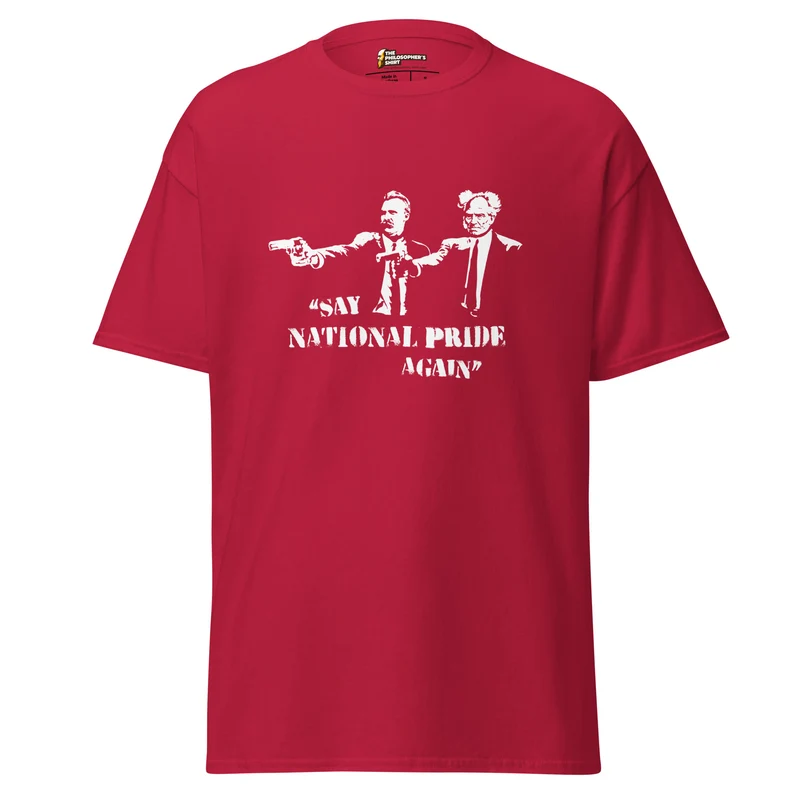 Philo Fiction: Nietzsche & Schopenhauer - Unisex Classic T-Shirt