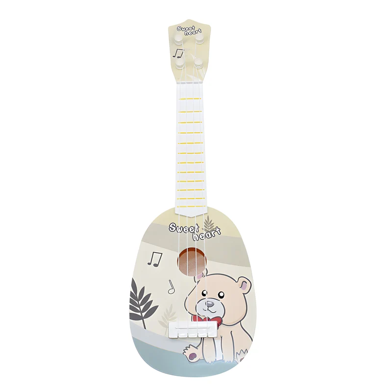 Animal Print Four-String Toy Ukulele