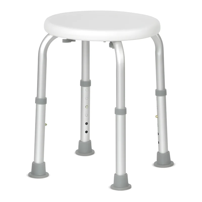 Adjustable Round Shower Stool
