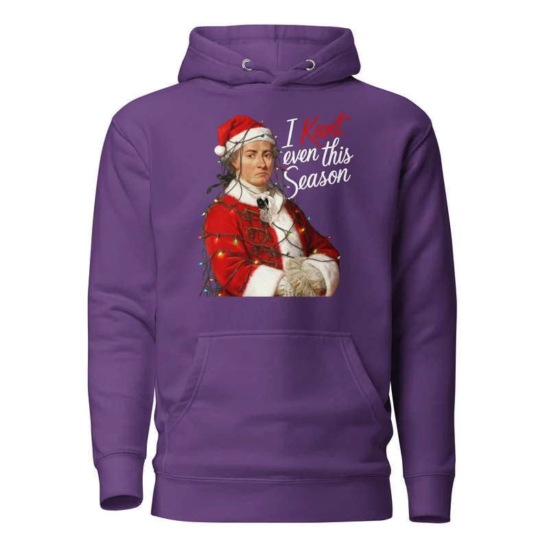 I Kant even this Season - Premium Hoodie