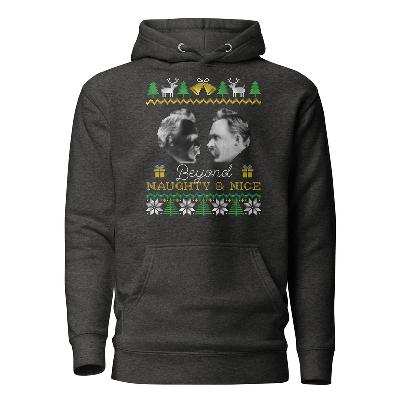 Nietzsche - Beyond naughty and nice - Premium Hoodie